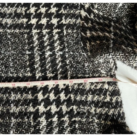 Zara Oversized Houndstooth Coat - Picture 13 of 16